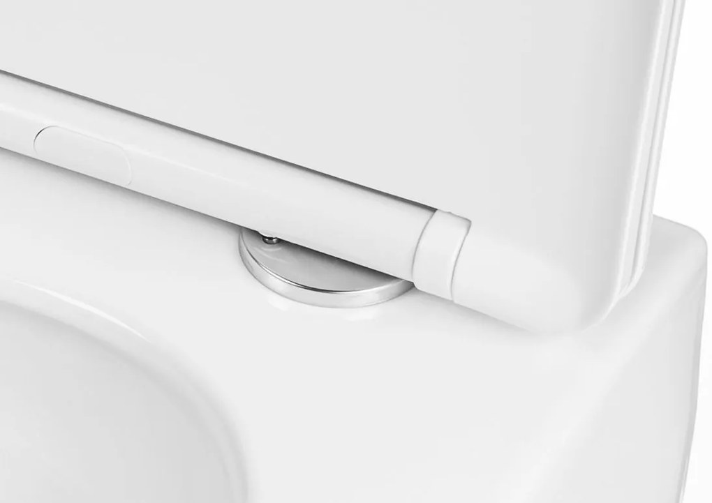 тоалетна чиния Rea Eddy Tornado Rimless Flat N