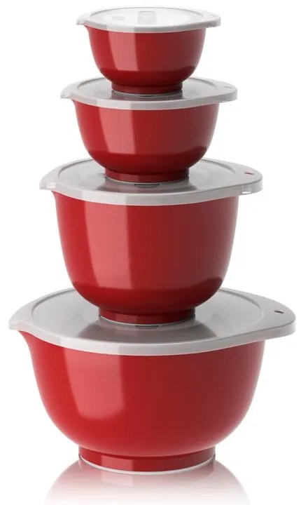 Червени купи в комплект от 4 бр. ø 23 cm Margrethe – Rosti