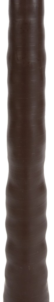 Коледна подова лампа кафяво дърво 180 см вкл. LED с таймер IP44 - Ki