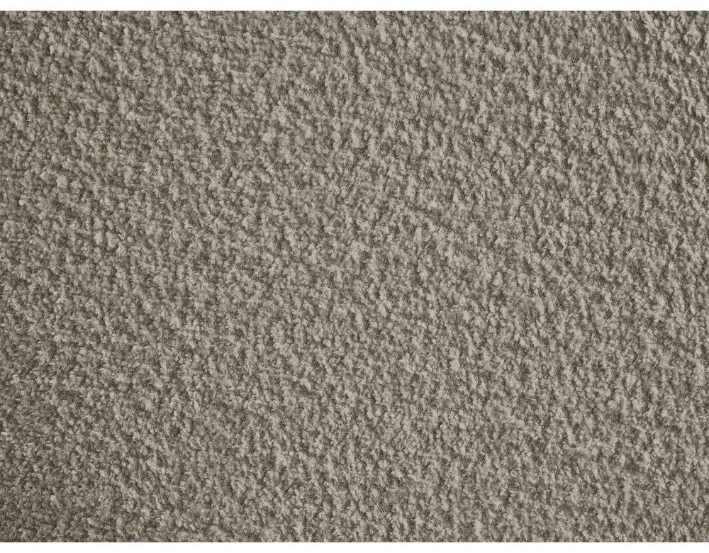 Сиво-кафява табуретка от букле Tina – Bobochic Paris