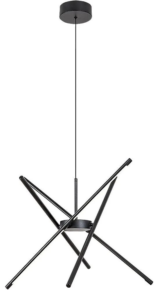 Rabalux 72338 - LED Пендел HENLI2 LED/40W/230V 3000K черен