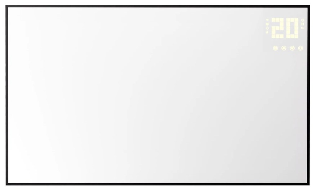 Klarstein Wonderwall Smart Bornholm, инфрачервен отоплител, 100 x 60 см, 600 W, апликация