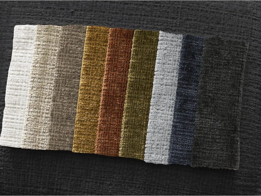 Черен шенилов диван 276 cm Neil – Bobochic Paris