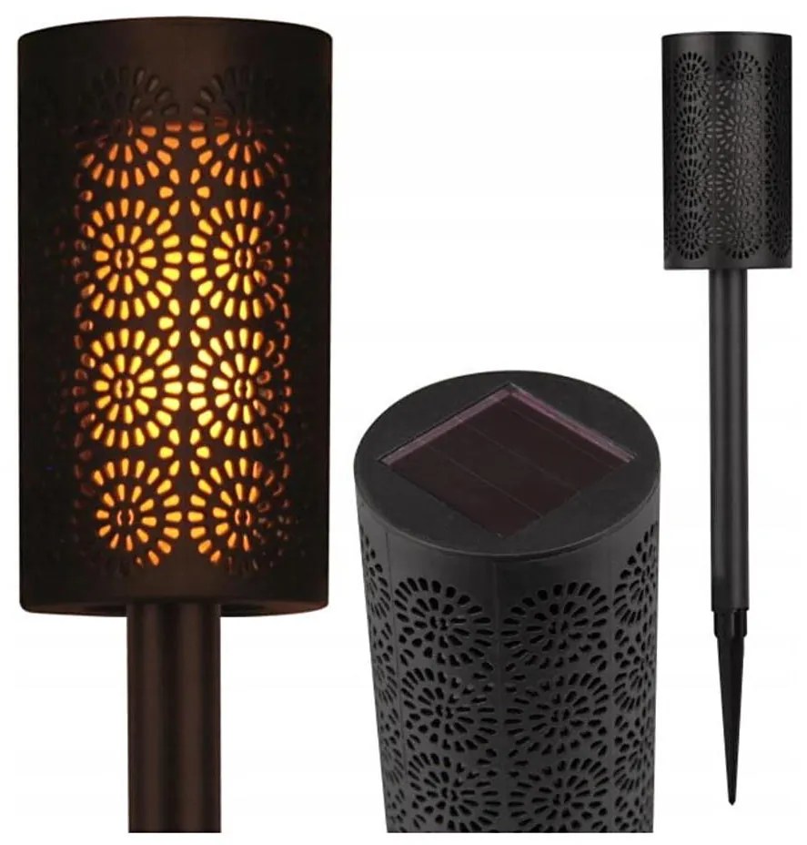 LED соларна лампа със сензор за здрач LED/2V IP44 600 mAh