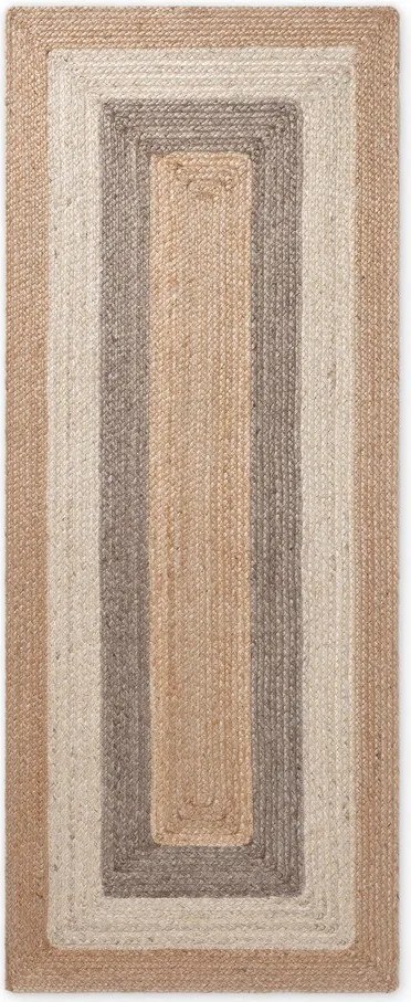 Двустранна/ръчно изработена ютена пътека 80x200 cm Juno – Hanse Home