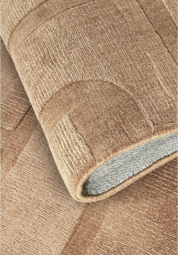 Бежов ръчно изработен вълнен килим 190x280 cm Alexis – Villeroy&amp;Boch