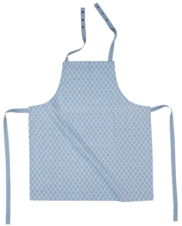 Светлосиня памучна престилка Arabesk - Tiseco Home Studio