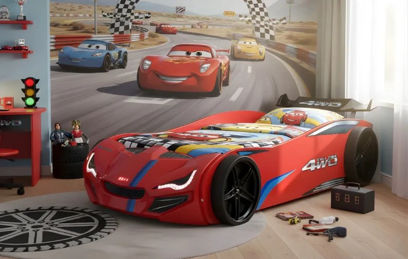 Детско легло turbo plus-Red