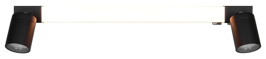 Матово черно LED стенна лампа Enrico – Trio