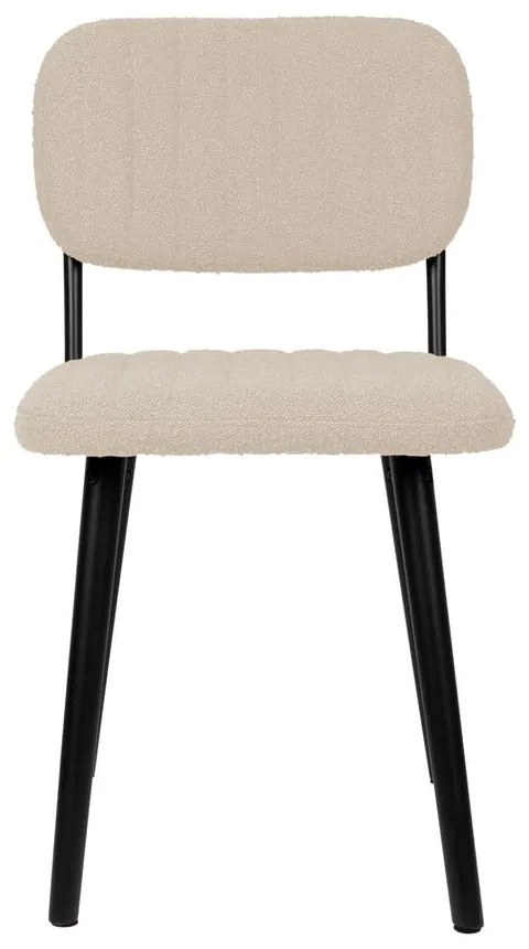 Кремав трапезен стол Jake – White Label