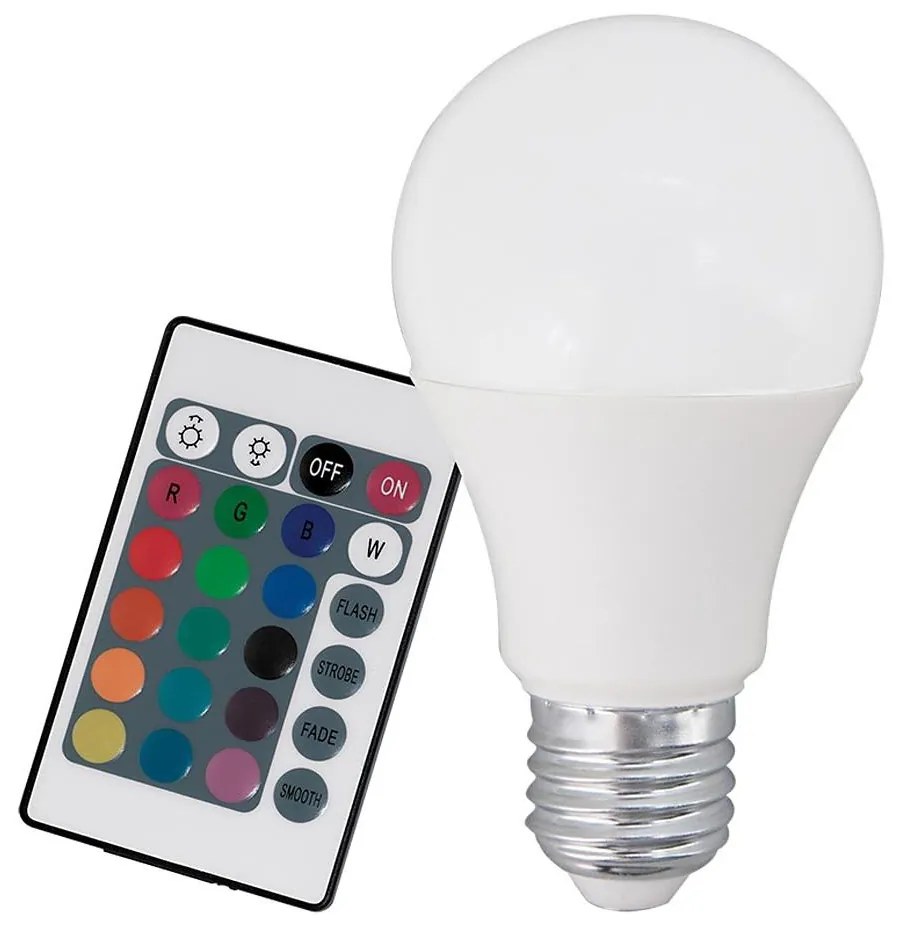 Димируема RGB LED крушка A60 E27/6W/230V 3000K - Eglo 10899