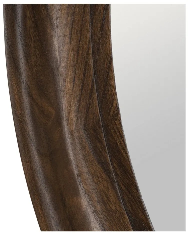 Стенно огледало масивно дърво ø 110,5 cm Paula – Ixia