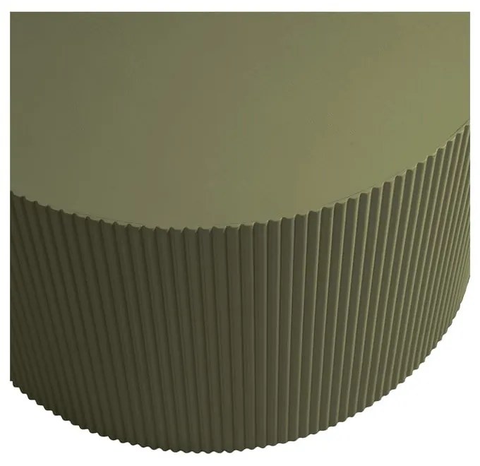 Кръгла масичка за кафе в цвят каки ø 60 cm Sanne - WOOOD