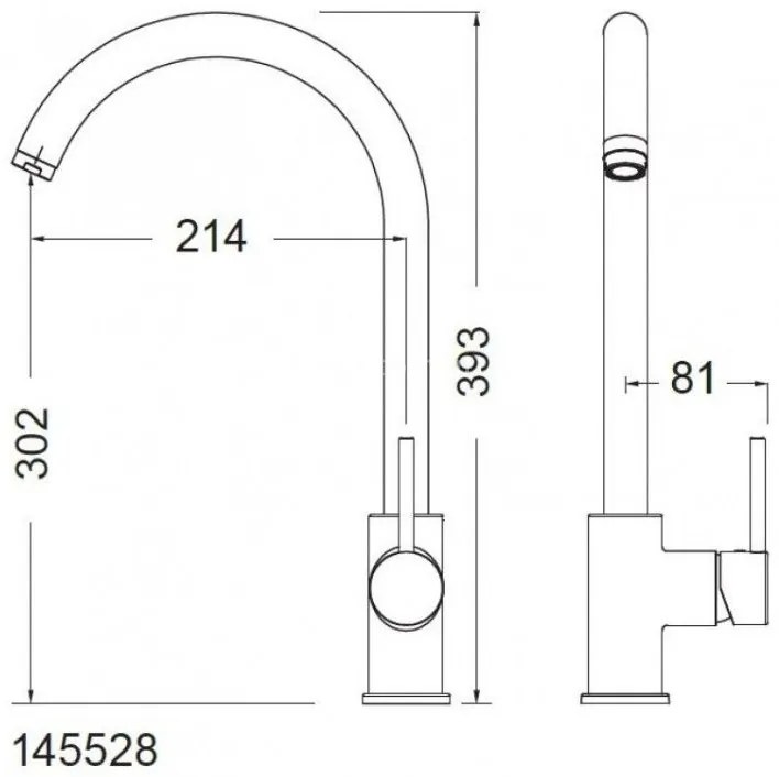 Кухненски кран Eurorama Tonda 145528