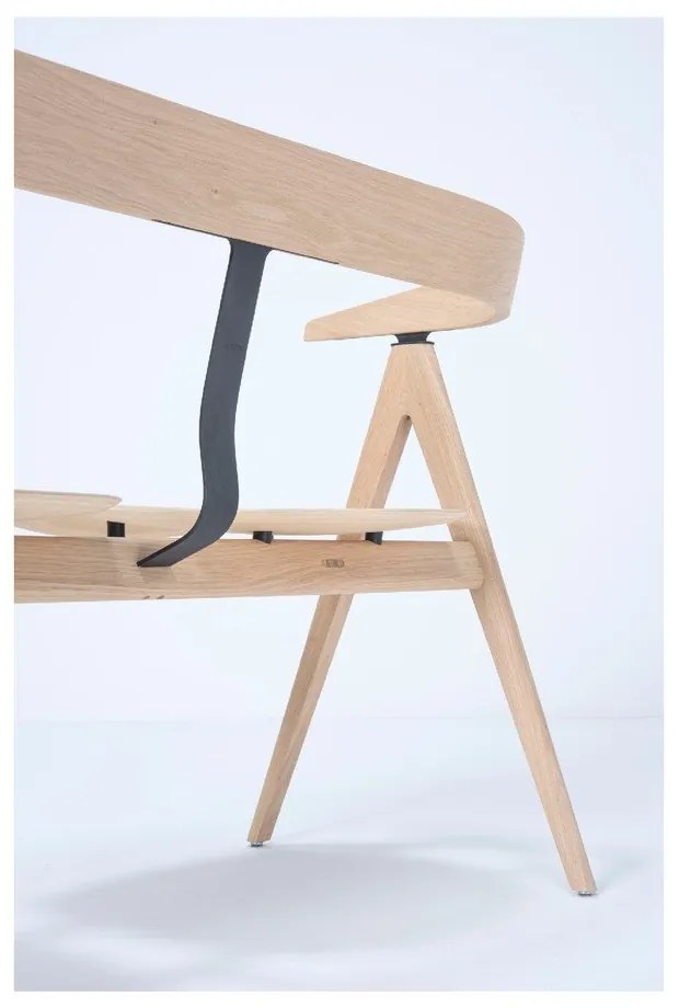 Пейка от естествено дъбово дърво Ava - Gazzda