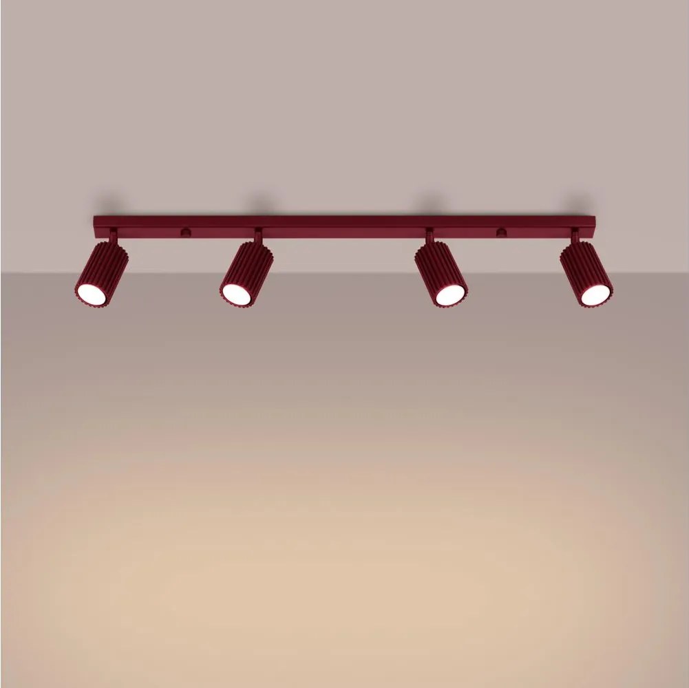 Brilagi - LED спот CRESTO 4xGU10/10W/230V бордо