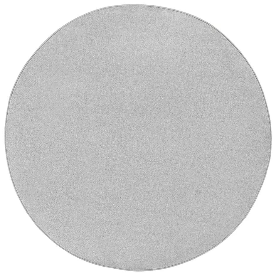 Светлосив кръгъл килим ø 133 cm Fancy – Hanse Home
