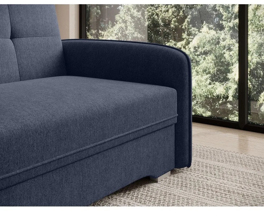 Тъмносиньо кресло Laine – ELTAP