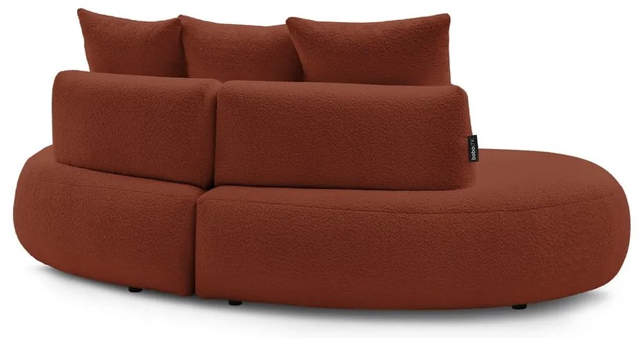 Диван от букле в тухлен цвят 260 cm Saint-Germain - Bobochic Paris