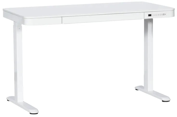 Ергономично регулируемо бюро Carmen CR-118 E - бяло