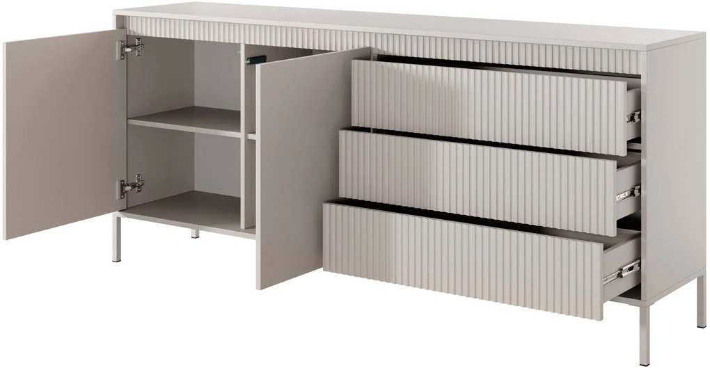 Бюфет Silvio 2D3S-Mpez-Дължина: 187 cm