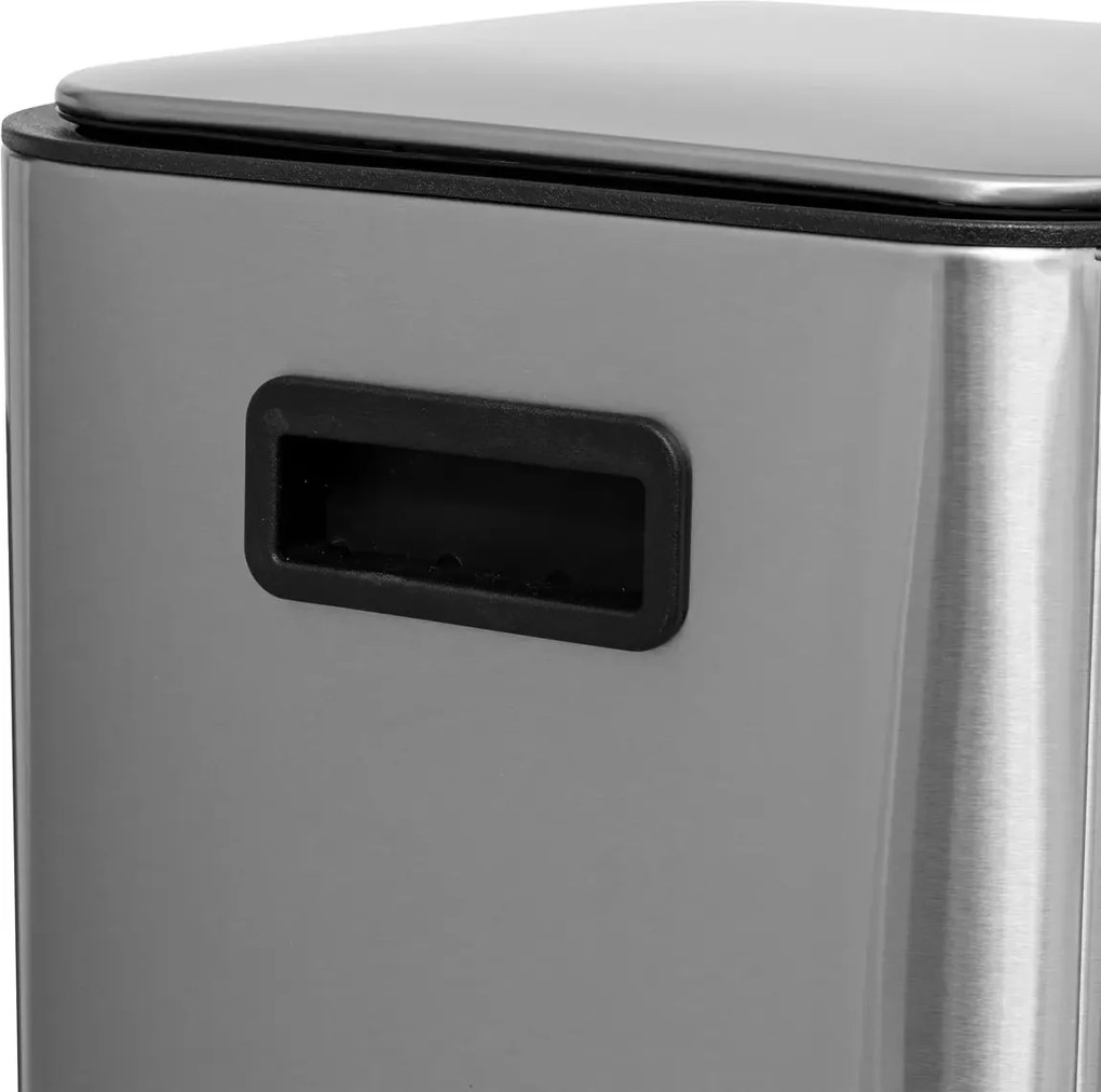 Кош 5five Delta Square, Метал, 30 L - Инокс
