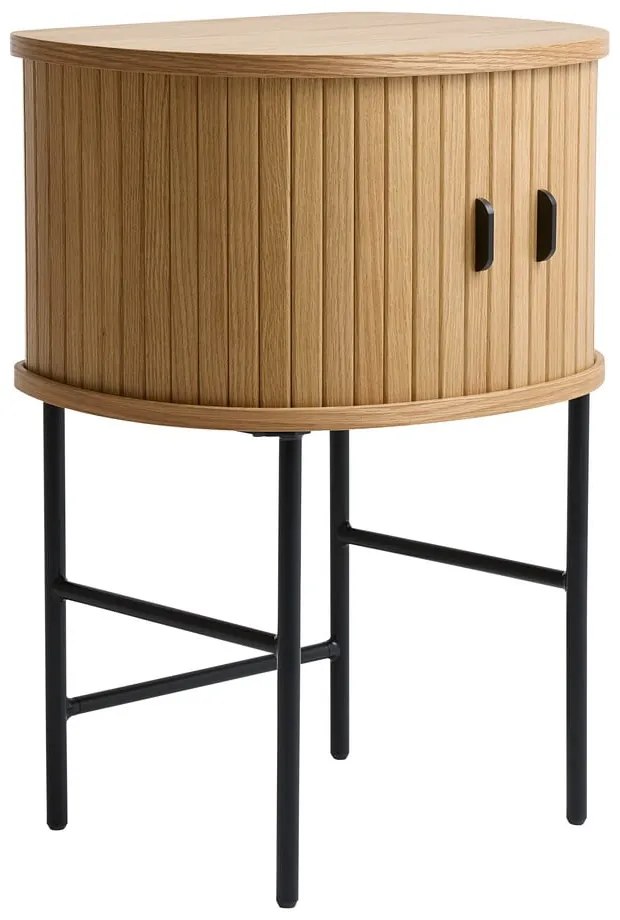 Нощно шкафче в естествен цвят Nola – Unique Furniture