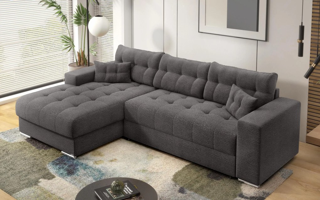 Разтегателен ъглов диван Сандер