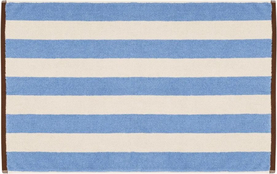 Син текстилен килим за баня 50x80 cm Gobo – noo.ma