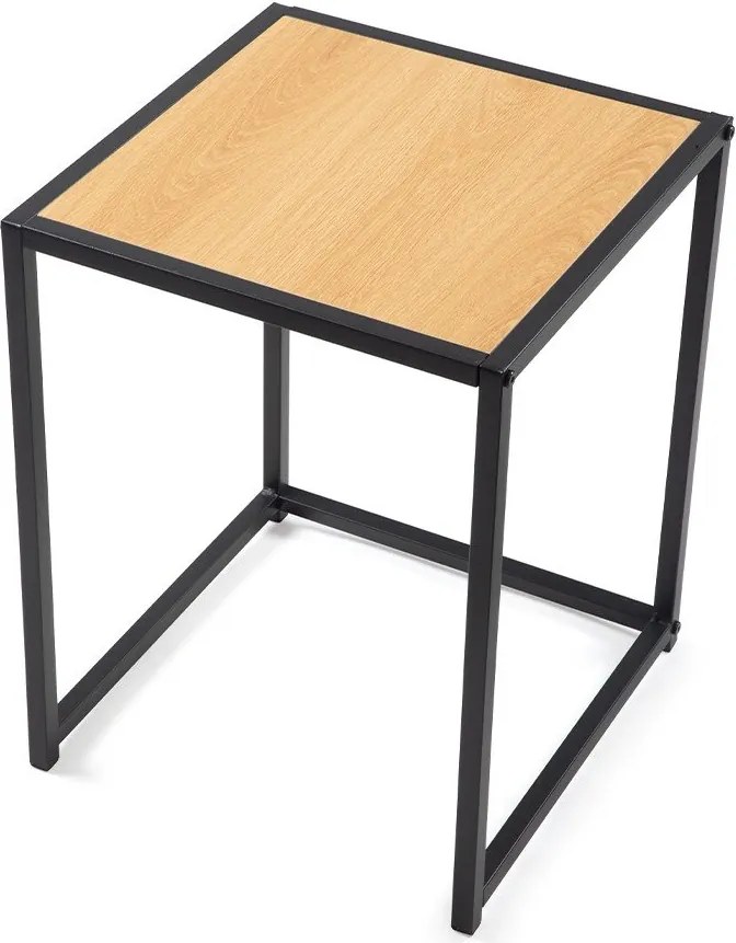 Странични масички в комплект 2 бр. от декор от дъб 38x38 cm Noah – Bonami Essentials