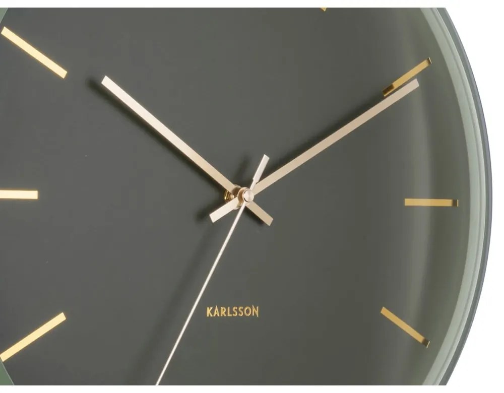 Стенен часовник ø 40 cm Globe – Karlsson