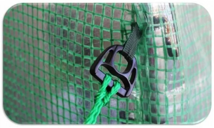 Градински политунел 2 м x 3 м в бяло