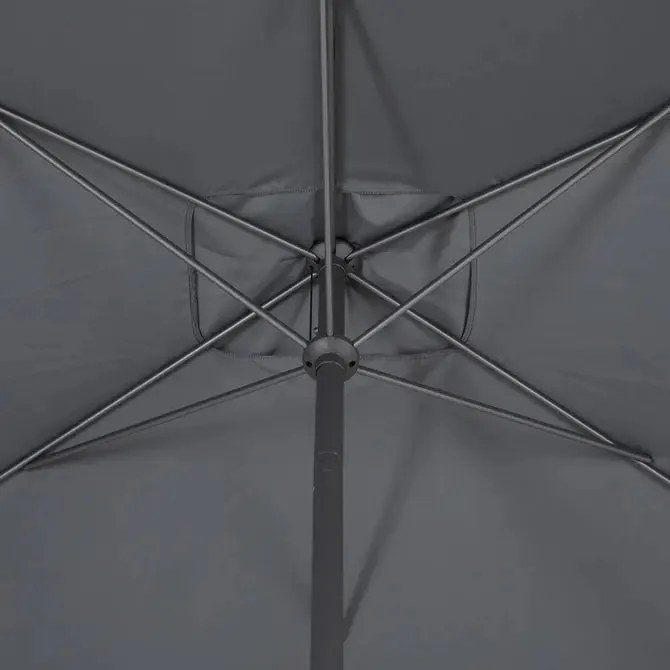 Прав накланящ се чадър Hesperide Loompa, 2x3 m - Таупе