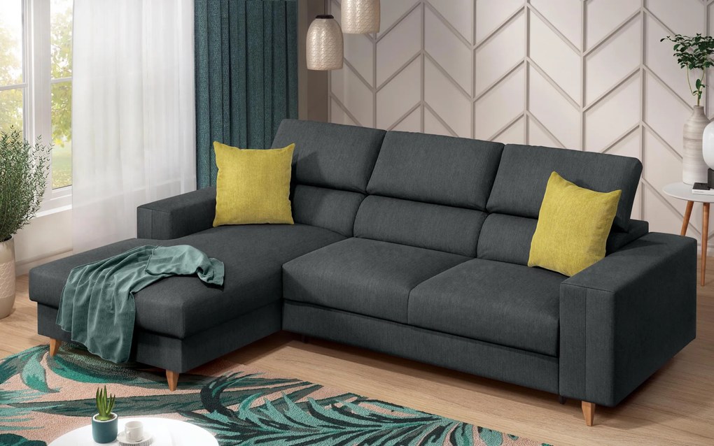 Разтегателен ъглов диван Авелино