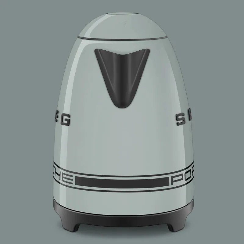 Електрическа кана SMEG Porsche KLF03PSGEU, 2400 W, 1.7 л, 360° основа, Гланцово покритие, Зелен