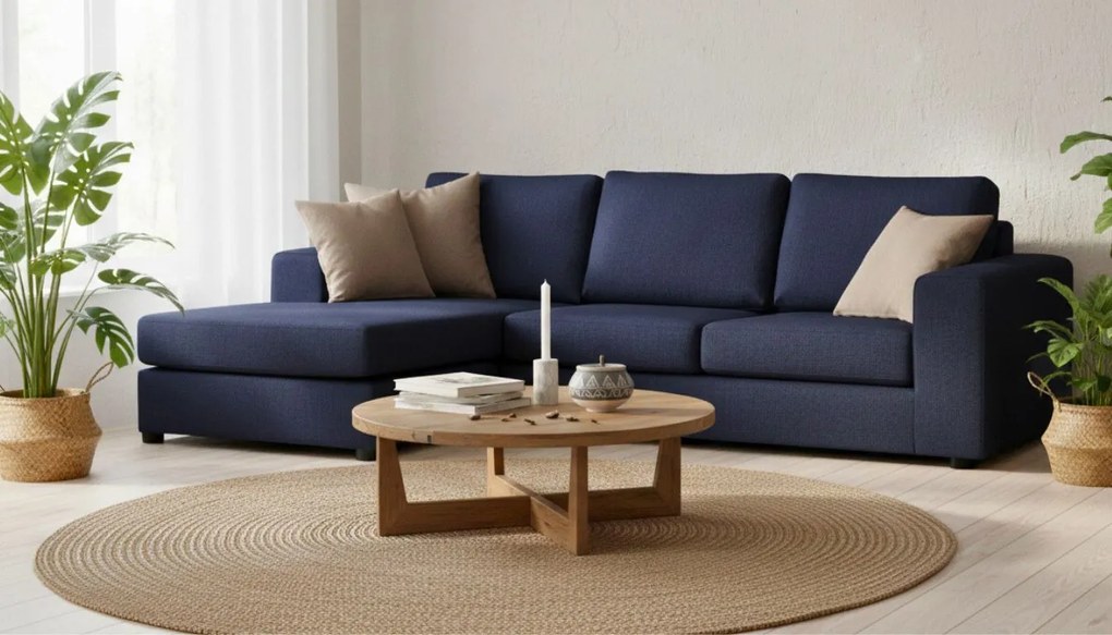 Ъглов диван Lina-Mple Special-245 x 150 cm-With storage box