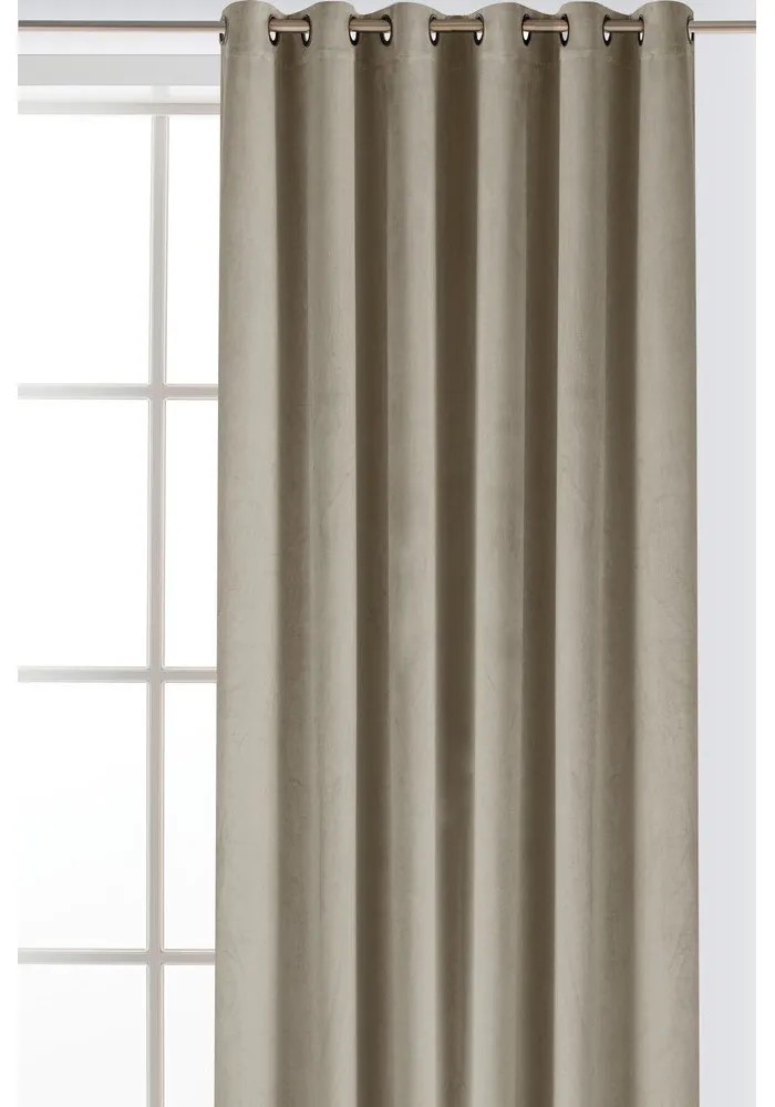 Бежова затъмняваща завеса 140x250 cm Velto – Filumi