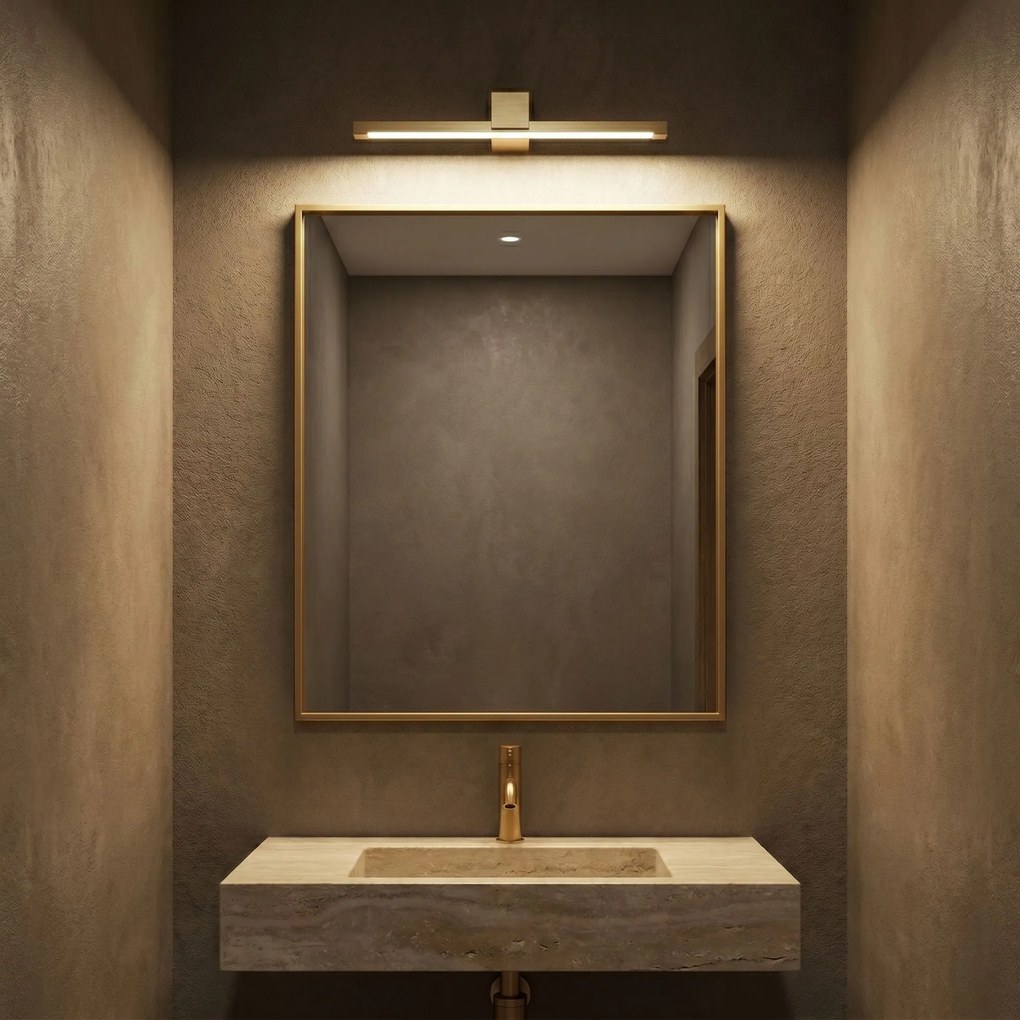 LED аплик за баня SWE046-1W 40cm GOLD BRUSH