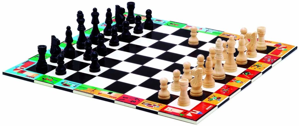 Djeco - Шах за деца Chess and Crown DJ05225G