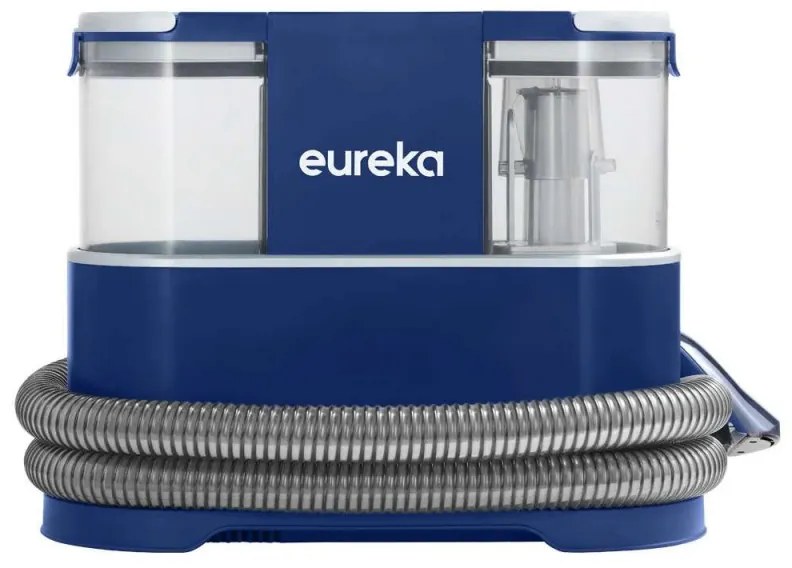 Прахосмукачка за петна Eureka NEY100, 400W, 12.5 kPa, За сухо и мокро почистване, Капацитет чиста и мръсна вода 1.5л/0.8л, Син