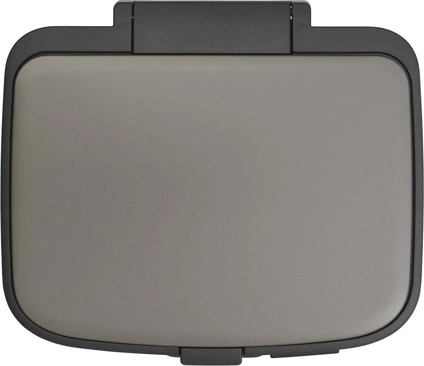 Сиво стоманено кошче за боклук с педал 7 l Bo – Brabantia