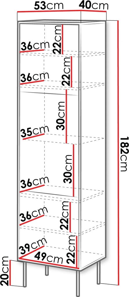 Витрина Cortina-Karudi-Mauro