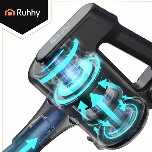 Акумулаторна прахосмукачка с пръчка LUNPRO 400 W с LED осветление