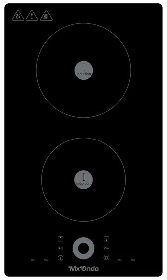 Индукционен Котлон MXONDA MXPI2612 30 cm (2 Зона за готвене)