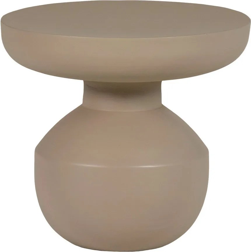 Метална кръгла странична масичка ø 45 cm Bova – WOOOD