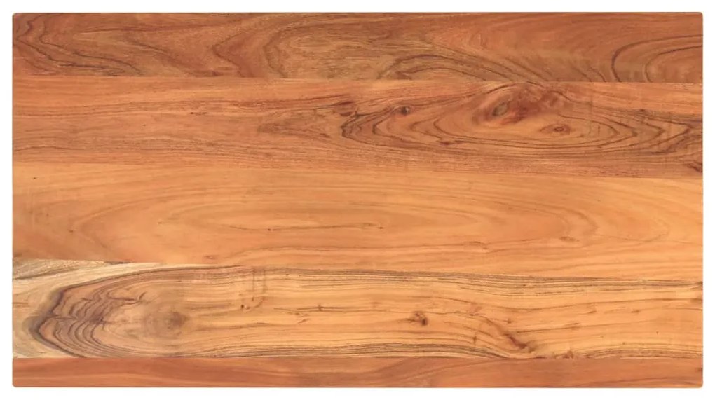 370985 vidaXL Плот за маса, 110x50x3,8 см, правоъгълен, акация масив