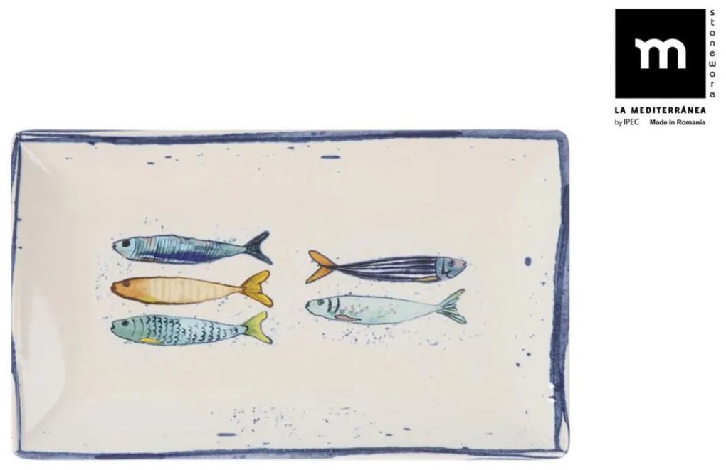 Плато LA MEDITERRANEA Peixe - 25x15 cm
