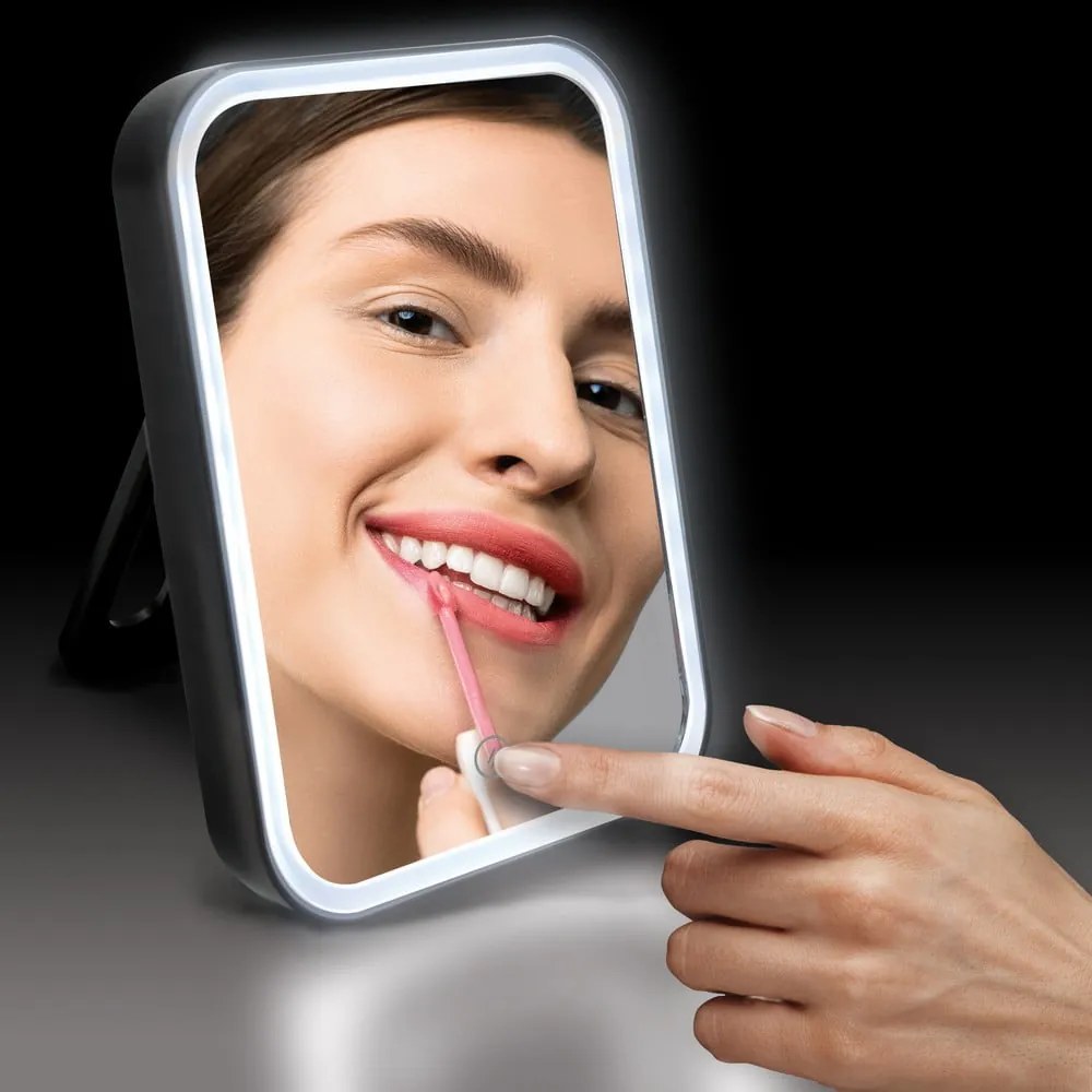 Козметично огледало със светлина 15x20 cm Ania – MSV