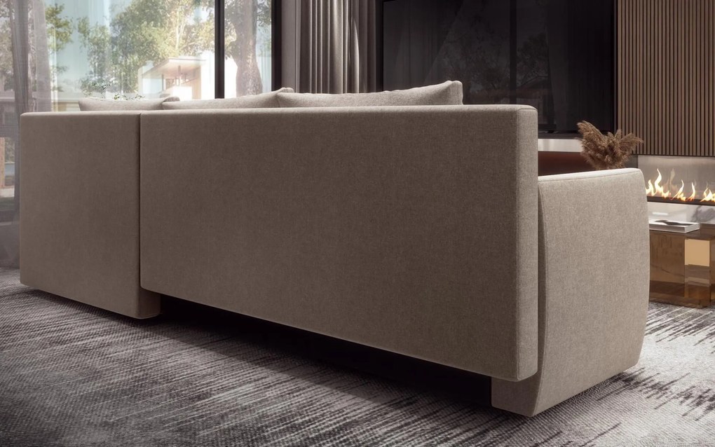 Разтегателен ъглов диван Интерио