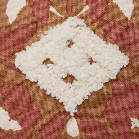 Калъфка за възглавница atmosphera Sienna, Теракота, 30×50 cm